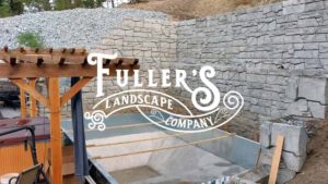 Fuller’s Landscaping – We do Verti-Block Wall in Kelowna!