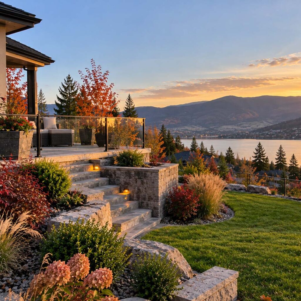 Read more about the article What Should You Finish in Your Okanagan Landscape Before Winter?